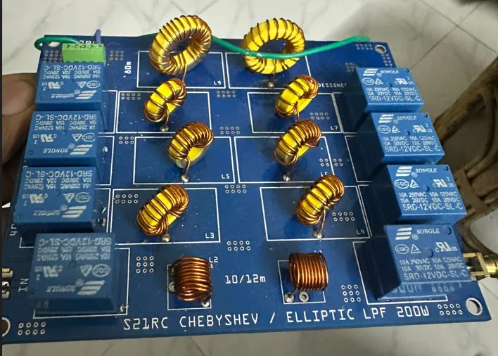 Read more about the article 5 Band LPF for HF Amplifier (up to 200W)