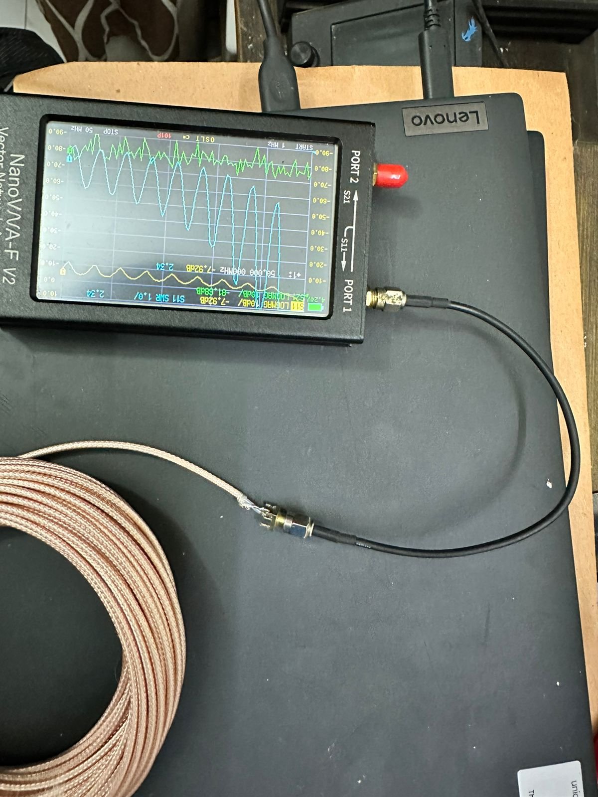 You are currently viewing Finding impedance and velocity factor  of an unknown Coaxial cable using nanoVNA